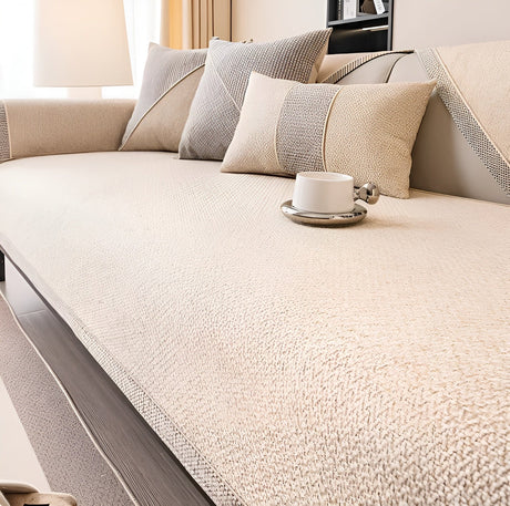 Soföverkast i bomullsblandning – Enkel och dekorativ | Perfekt för vilket vardagsrum som helst Carvallo