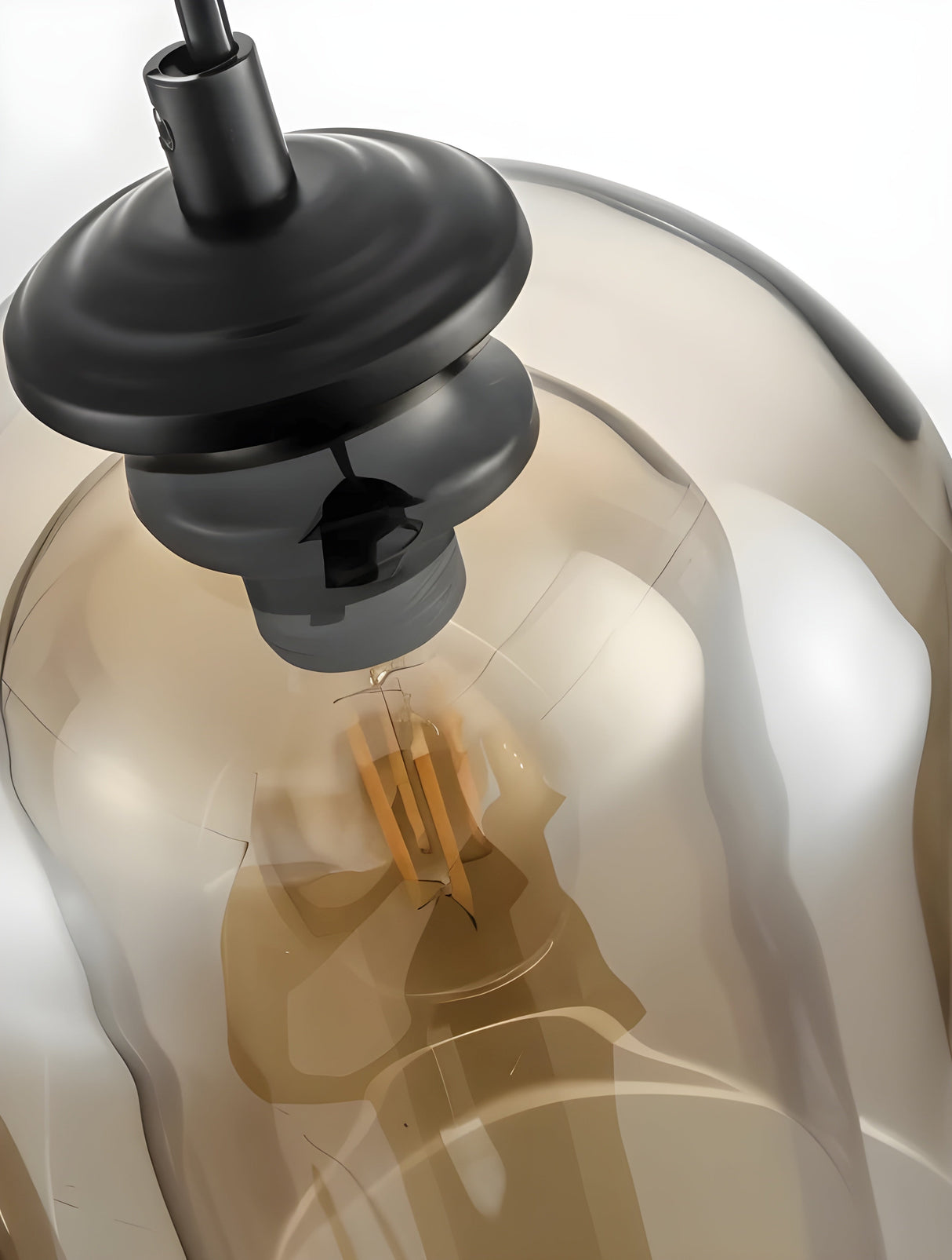 SkyGleam Light - Modern Dubbel Glas Pendellampa Carvallo