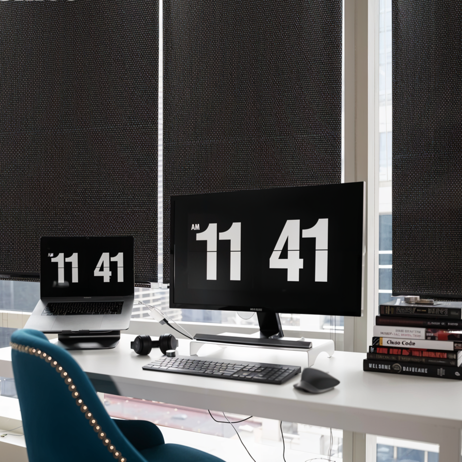 Carvallo – UV-blockerande persienner för värme- och bullerreduktion med enkel installation Carvallo