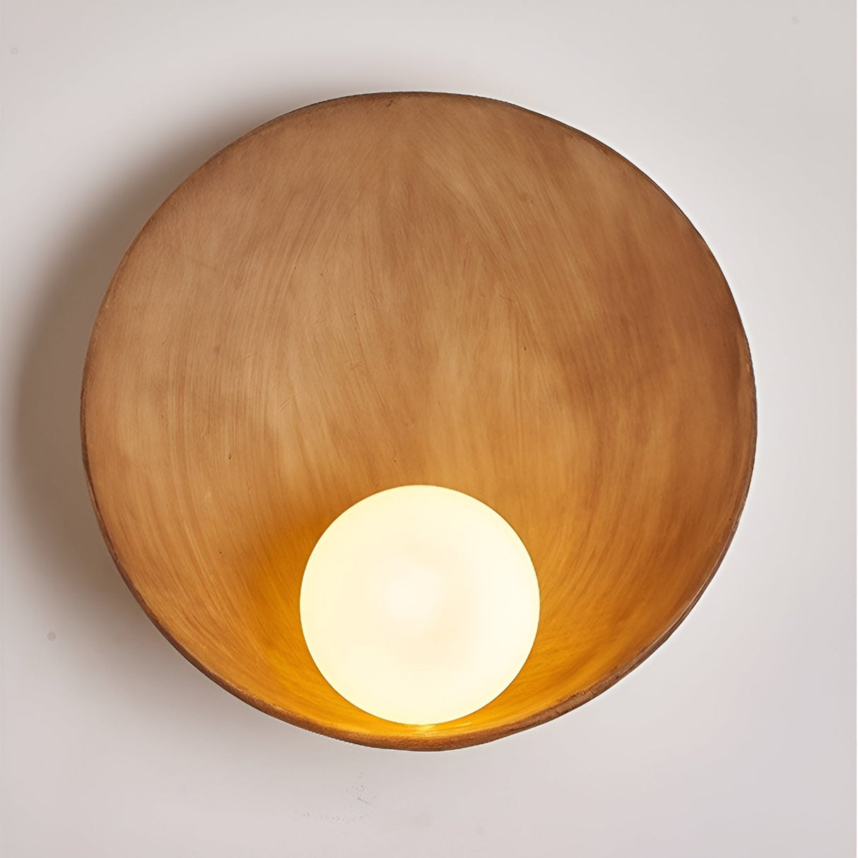 SerenityPearl - Wabi Sabi inspired wall lamp for an inviting atmosphere Carvallo