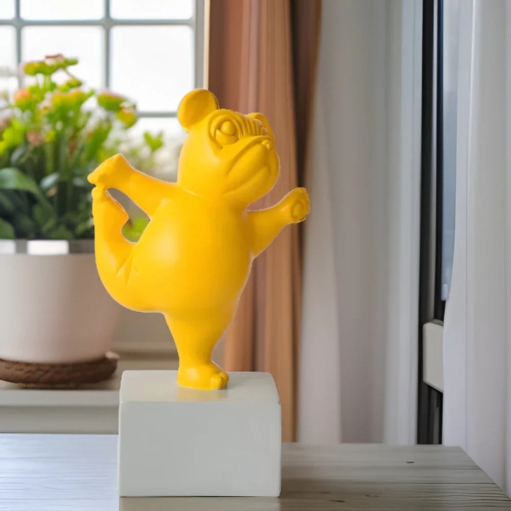 PosePup – Yoga-inspired statue of French Bulldog for modern rooms Carvallo