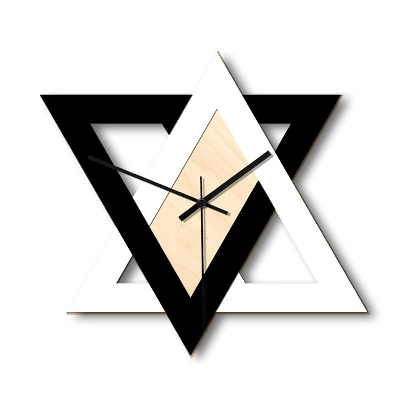 Carvallo - Konstnärlig triade väggklocka med modern stil Carvallo