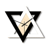 Carvallo - Konstnärlig triade väggklocka med modern stil Carvallo