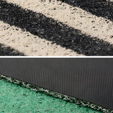 Från "Tillbaka till framtiden" inspirerad geometrisk dörrmatta – Stilren och slitstark entrématta Carvallo