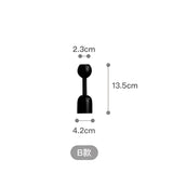 Minimalistiskt set av nordiska ljusstakar – Elegant heminredning för vardagsrum och sovrum Carvallo