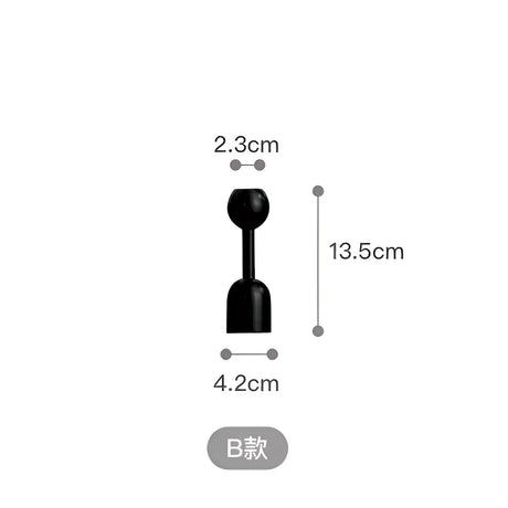 Minimalistiskt set av nordiska ljusstakar – Elegant heminredning för vardagsrum och sovrum Carvallo