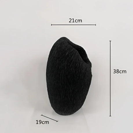 Samtida dekorativ skål i resin med naturinspirerad design - stiligt och mångsidigt accentstycke Carvallo