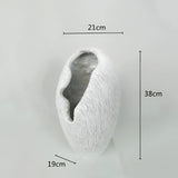 Samtida dekorativ skål i resin med naturinspirerad design - stiligt och mångsidigt accentstycke Carvallo