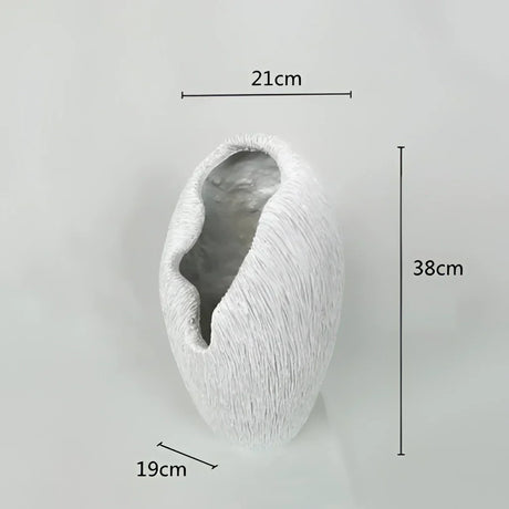 Samtida dekorativ skål i resin med naturinspirerad design - stiligt och mångsidigt accentstycke Carvallo