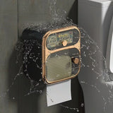 PureHold – Väggmonterad 2-lagers toalettpappershållare med förvaringslåda Carvallo