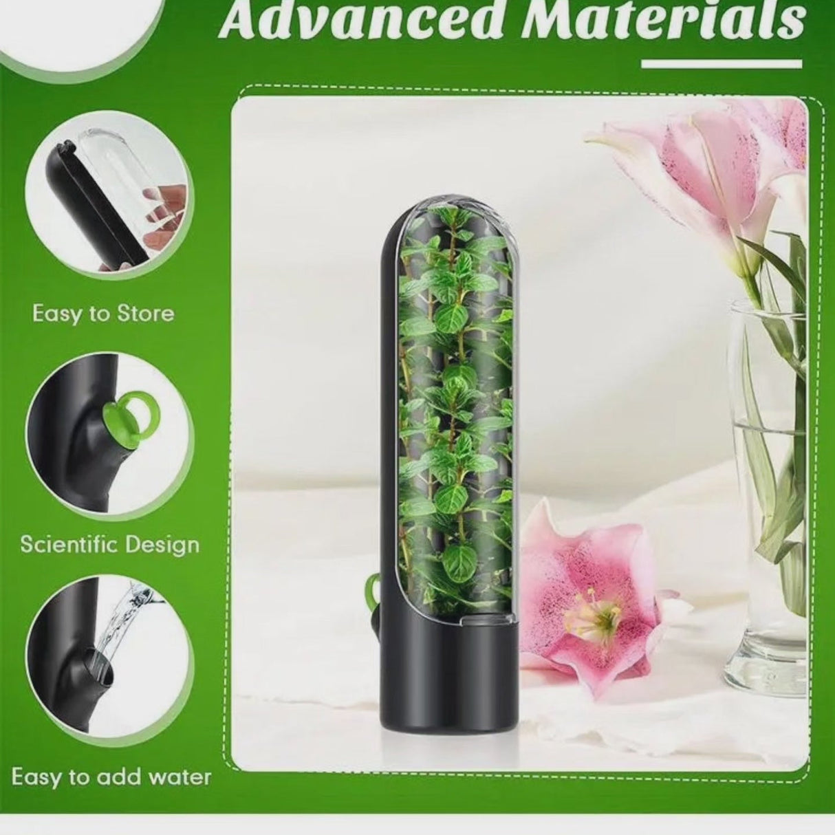 GreenHerbs - Färska örtförvarare MILA Sverige