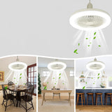 Takfläktlampa med fjärrkontroll Carvallo