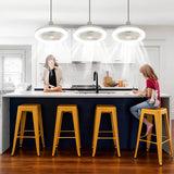 Taklampa med fläkt fjärrkontroll Carvallo