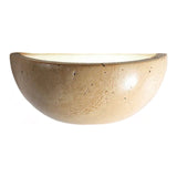 Korzito - Nordisk Halvcirkel-LED-Wabi-Sabi-Vägglampa Carvallo