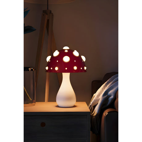 CozyShroom Lamp - Dekorativ svamp-bordslampa Carvallo