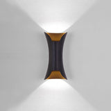 Vattentät LED Vägglampa | 7.9–11.8 x 3.9–4.7 tum | Aluminium & Glas | IP65 Klassad Modern Utomhusbelysning | Brick by Brick Carvallo