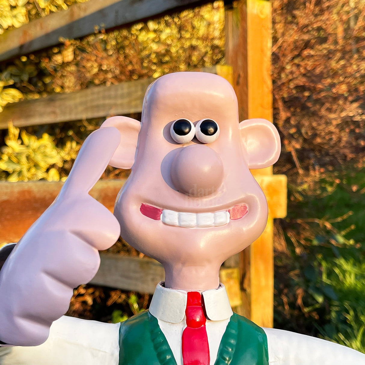 Wallace & Gromit Metal Garden Trio – Nyckfulla utomhusstatyer MILA Sverige