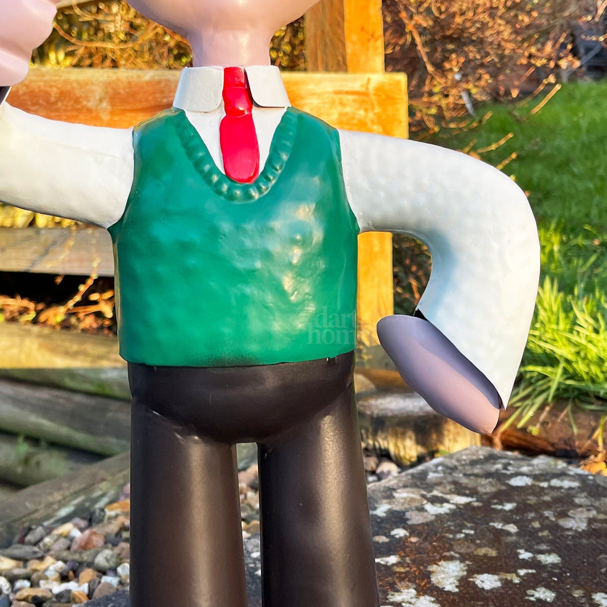 Wallace & Gromit Metal Garden Trio – Nyckfulla utomhusstatyer MILA Sverige