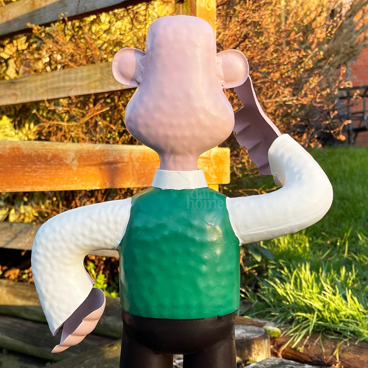 Wallace & Gromit Metal Garden Trio – Nyckfulla utomhusstatyer MILA Sverige