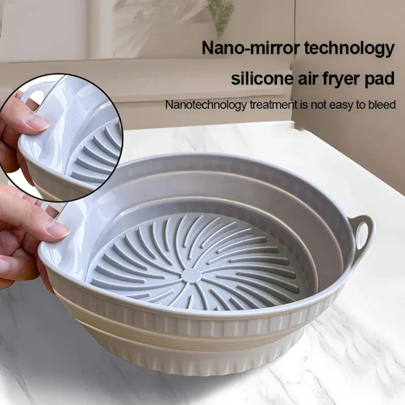 Värmebeständig silikoninsats för varmluftsfrityrkokare med non-stick beläggning Carvallo