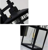 Rustik Vintage Aluminium Utomhusbelysning Carvallo