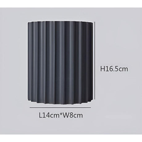 LuminaChic Sconce - Minimalistisk modern LED-vägglampa Carvallo