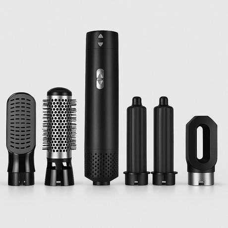 Hårtillverkningsset med lock- och torkverktyg Carvallo