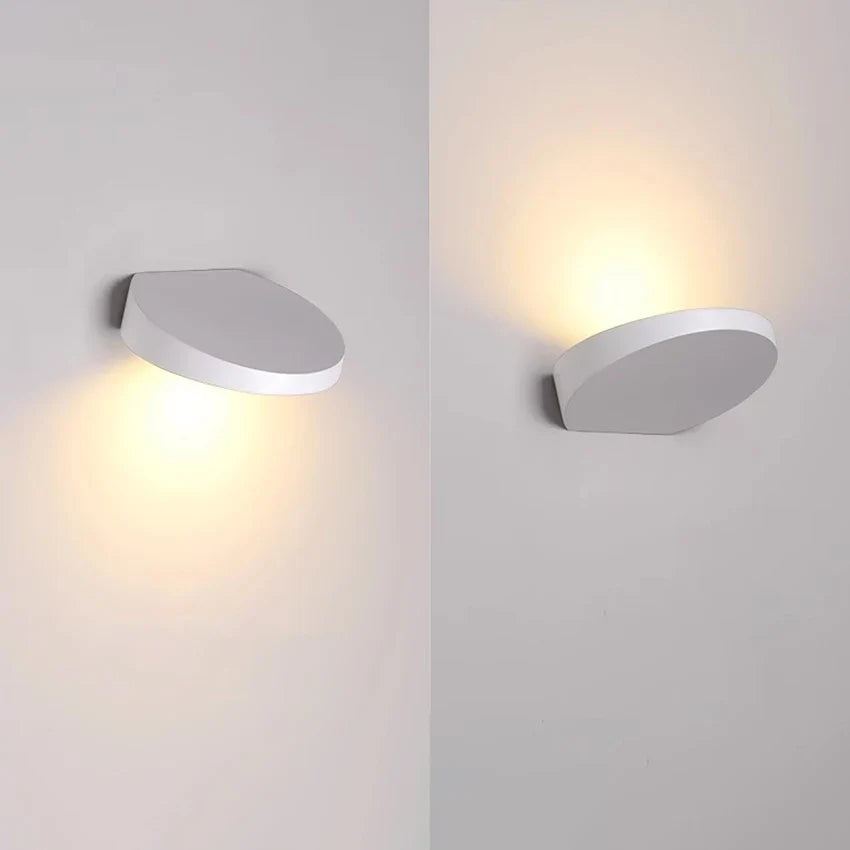 BlackGlow – Modern LED Vägglampa i Minimalistisk Design Carvallo