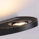 BlackGlow – Modern LED Vägglampa i Minimalistisk Design Carvallo