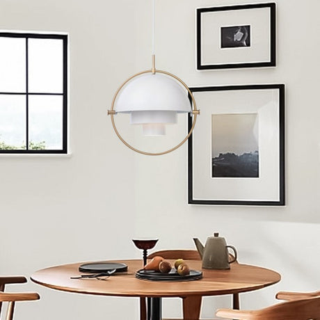 Isa LED Pendellampa - Modern Flervägs Rotera Taklampa, Tidlös Metalldesign Carvallo