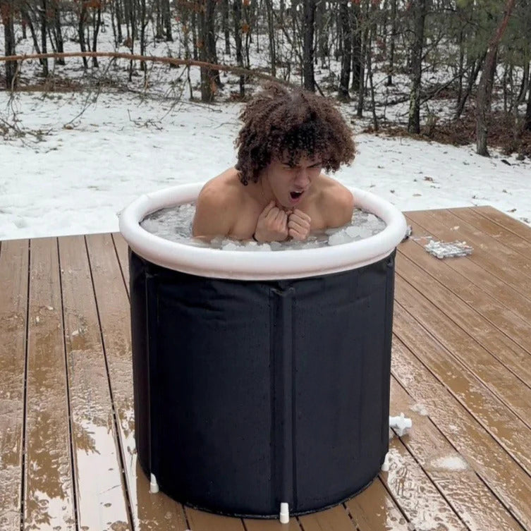 Isbad för avslappning, bättre sömn och återhämtning-Hemnix-Hemnix