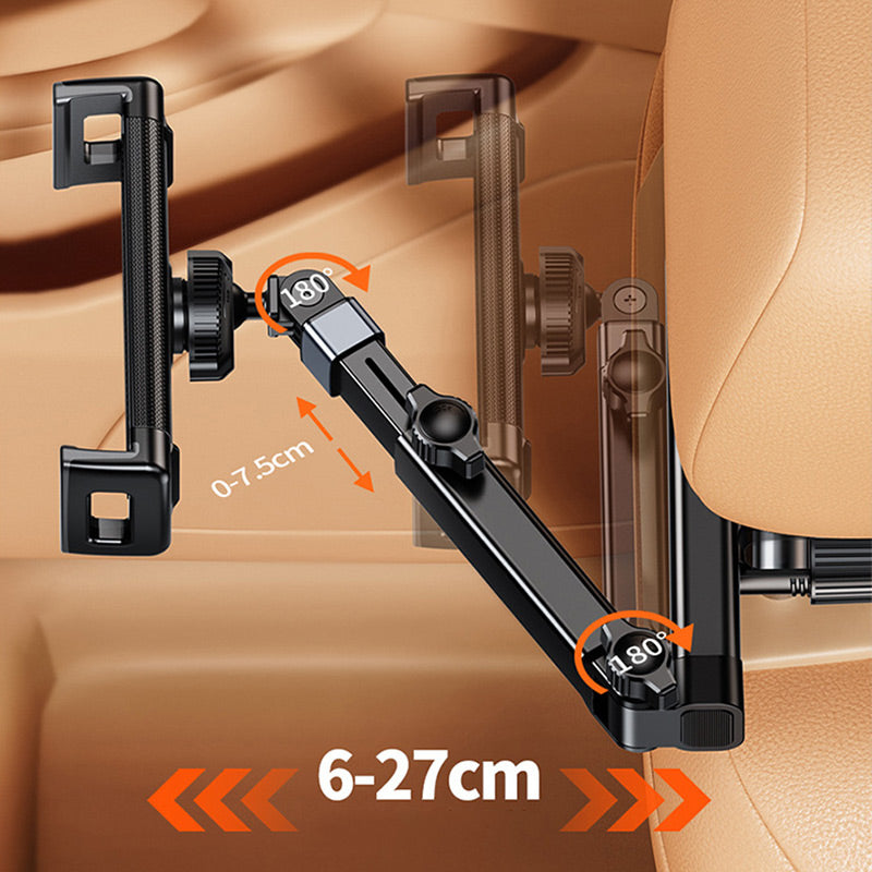 Luxora Tablethållare för bilsätets huvudstöd - 360° rotation Carvallo