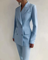 Kvinnors Blazer Set Högkvalitativt Material