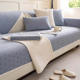 Jacquard Chenille Tyg Vattentät Oljetålig Sofföverdrag Carvallo