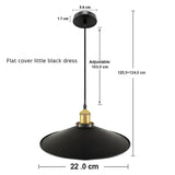 Vintage Retro Industriell Pendellampa Carvallo