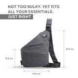 Unisex Anti-Theft Crossbody Bag Carvallo