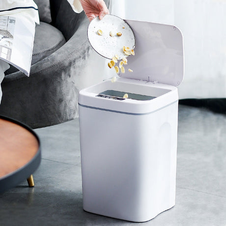 16L Touchless Soptunna Smart Sensor för Enkelt Avfall Carvallo
