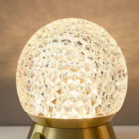 Trådlös uppladdningsbar bordslampa – Dimbar LED, Modern design, Bärbar belysning för sovrum eller vardagsrum Carvallo