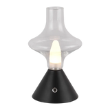 RomanticGlow - Glaskeramisk Bordslampa med Dimbara LED - Stilig Nattlampa Carvallo