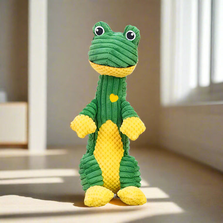 Furora Indestructible Plush Hundleksak – Mjuk & Hållbar Tuggleksak för Aggressiva Tuggare Carvallo