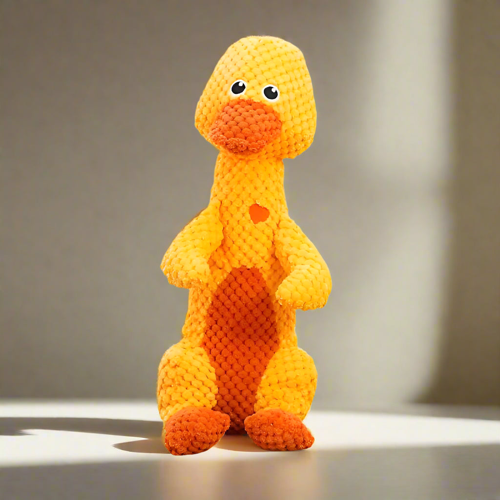 Furora Indestructible Plush Hundleksak – Mjuk & Hållbar Tuggleksak för Aggressiva Tuggare Carvallo