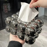 Keramisk Näsdukbox - Elegant Näsdukshållare Carvallo