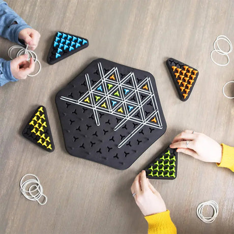 Tri Link Strategispel – Elegant hjärnutmaning för 2–4 spelare MILA Sverige