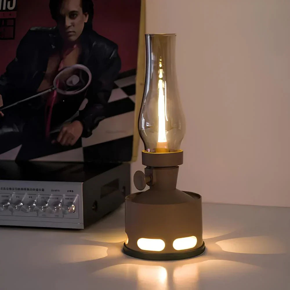 LED Bordlampa Retro Uppladdningsbar Lantern Carvallo