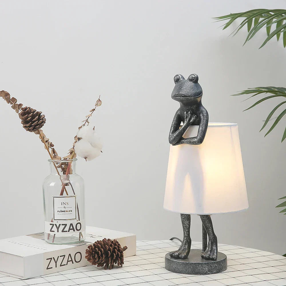 JungleGlow - Kikker LED Bordsater i Modern Design för Vardagsrum & Barnrum Carvallo