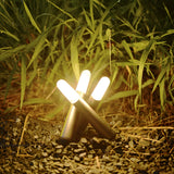 Kinetisk Rotation LED Trådlampa – Återuppladdningsbar, Touch-dimfunktion, Bärbar design för sovrum Carvallo