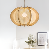 Hikari Pendellampa – Handknuten Hampa & Trälampa i Wabi Sabi Design Hemnix