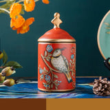 Carvallo – Förvaringskruka med vintagetryck med dekorativ charm och funktionell appel Carvallo