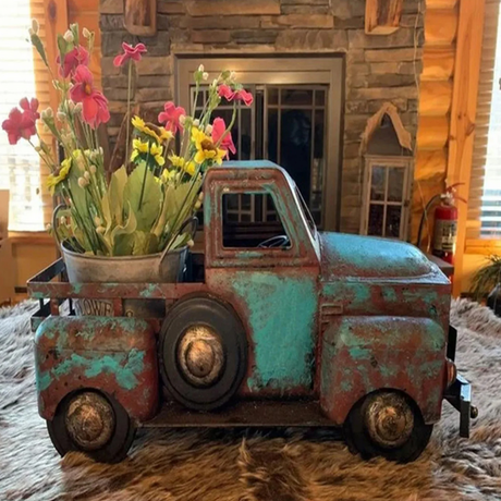 RusticaBloom – Håndlavet urtekrukke med vintage design til rustik indretning Carvallo