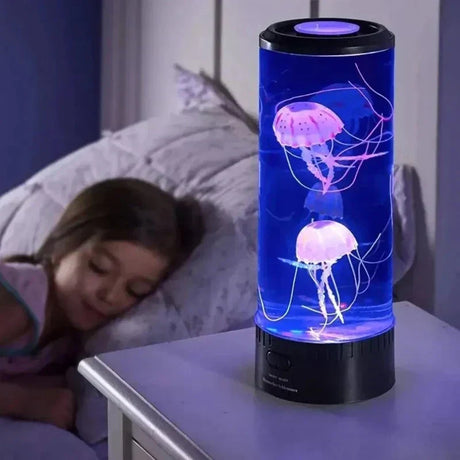 AquaGlow - LED Manet Nattlampa – Sfe belysning för Vardagsrum och Sovrum Carvallo